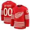 Miesten NHL Detroit Red Wings Pelipaita Custom 2025-26 Fanatics Centennial Premium Punainen Miesten NHL Detroit Red Wings Pelipaita Custom 2025-26 Fanatics Centennial Premium Punainen